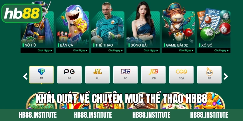 Khái quát về chuyên mục thể thao Hb88