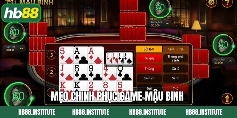 Binh Xập Xám - Game Bài Đổi Thưởng Hấp Dẫn Tại Hb88 4 Mẹo chinh phục game mậu binh