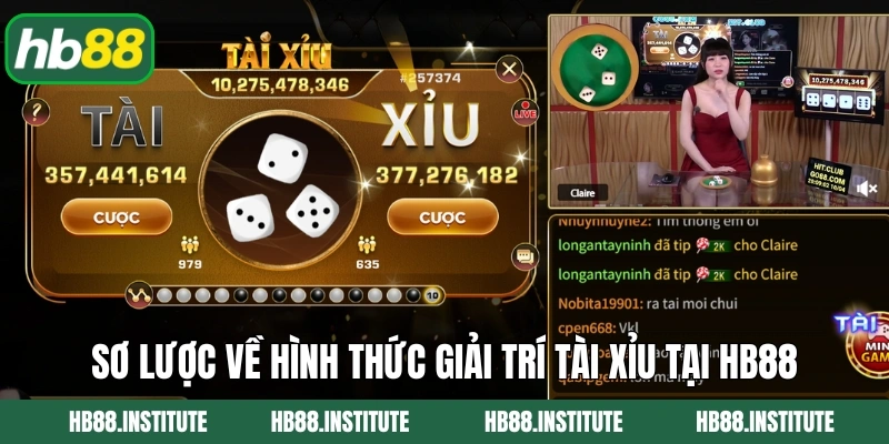 Tài Xỉu Livestream - Hình Thức Giải Trí Nổi Tiếng Tại HB88 2 Sơ lược về hình thức giải trí tài xỉu tại HB88