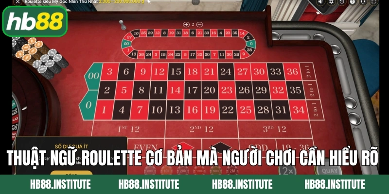 Roulette Hb88 - Trò Chơi Cổ Điển Hấp Dẫn Trong Thế Giới Casino 3 Thuật ngữ roulette cơ bản mà người chơi cần hiểu rõ